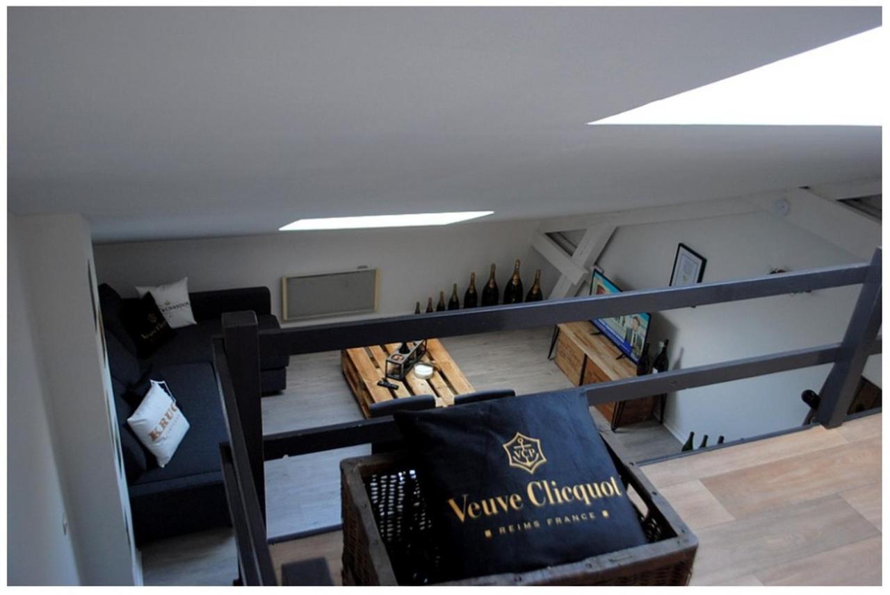 Studio Champagne Apartman Reims Kültér fotó