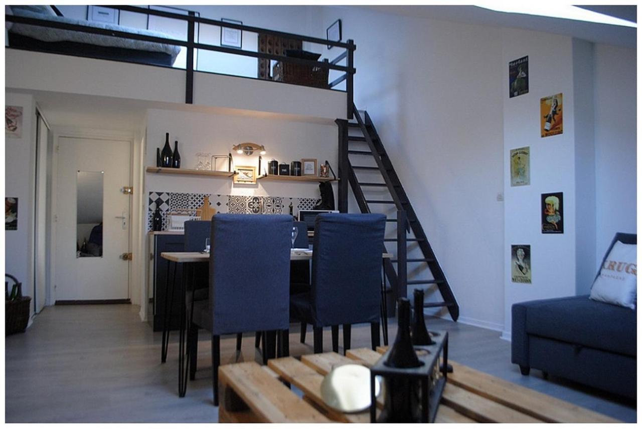 Studio Champagne Apartman Reims Kültér fotó