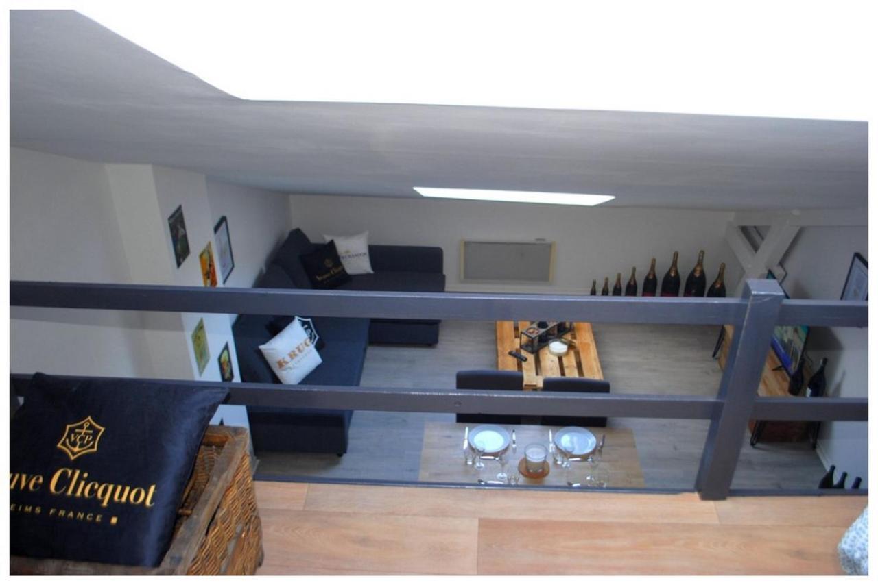 Studio Champagne Apartman Reims Kültér fotó