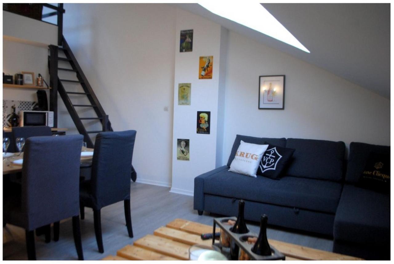 Studio Champagne Apartman Reims Kültér fotó